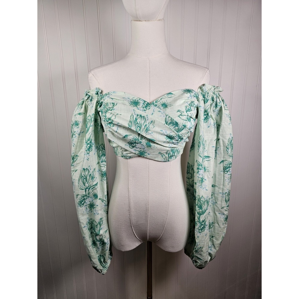 Sabo Backless Floral Tulip Zoe Top Women's Size S NWT Bohemian Beach
